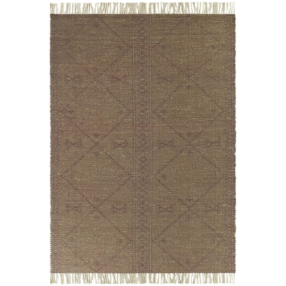 Balta Hecht Moroccan Geometric Area Rug Wine - 7'10" x 10'