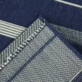 thumbnail image 1 of Balta Hugo Modern Stripe Indoor/Outdoor Area Rug 7'10" x 10' - Navy, 1 of 5