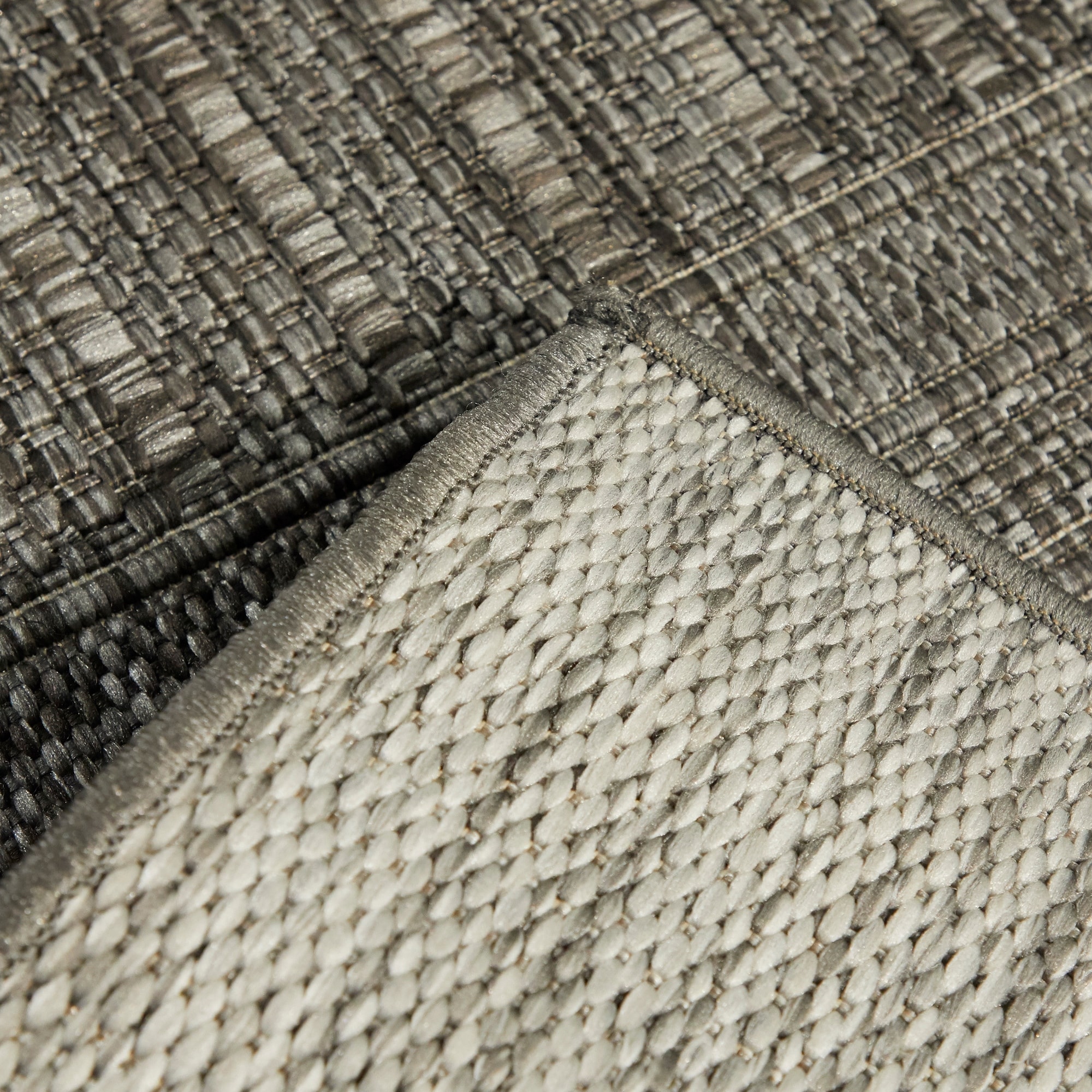 Balta Jarrett Flatweave Stripe Indoor/Outdoor Area Rug Taupe 7'10