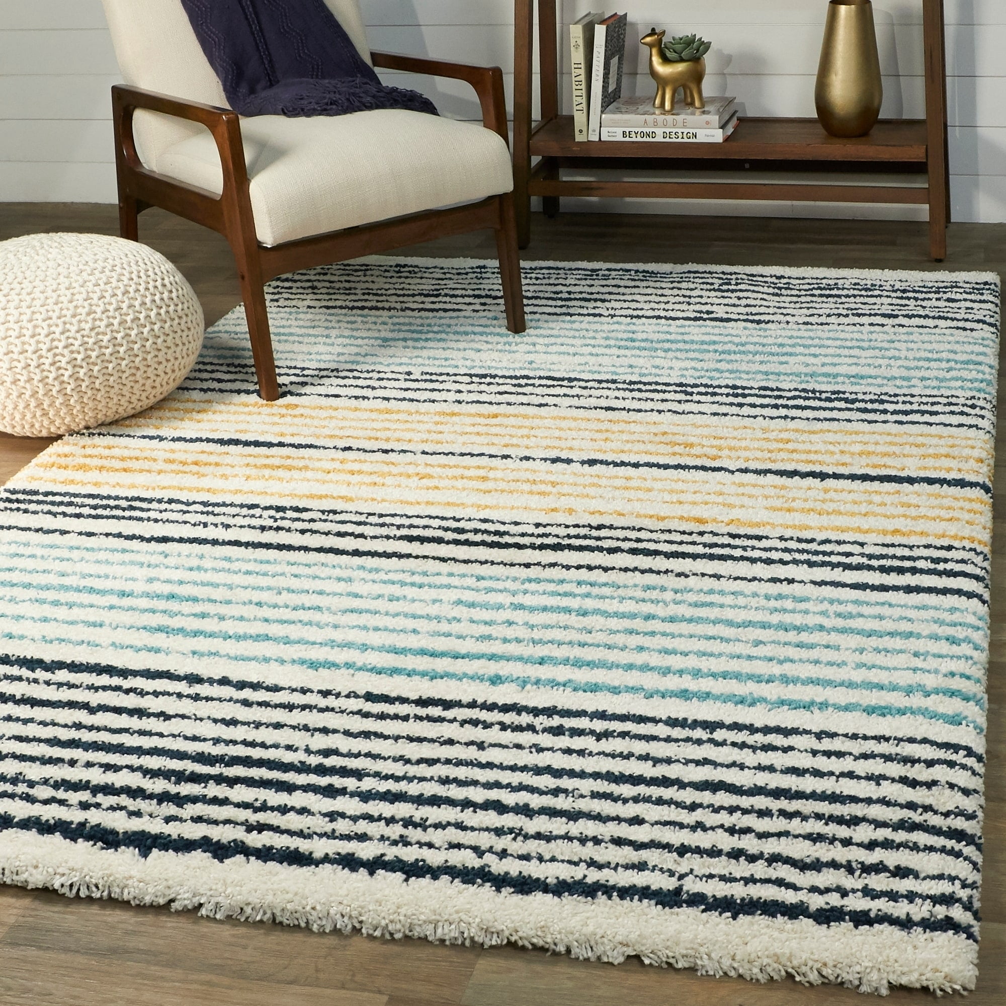 Jayden Berber Shag Area Rug - Walmart.com