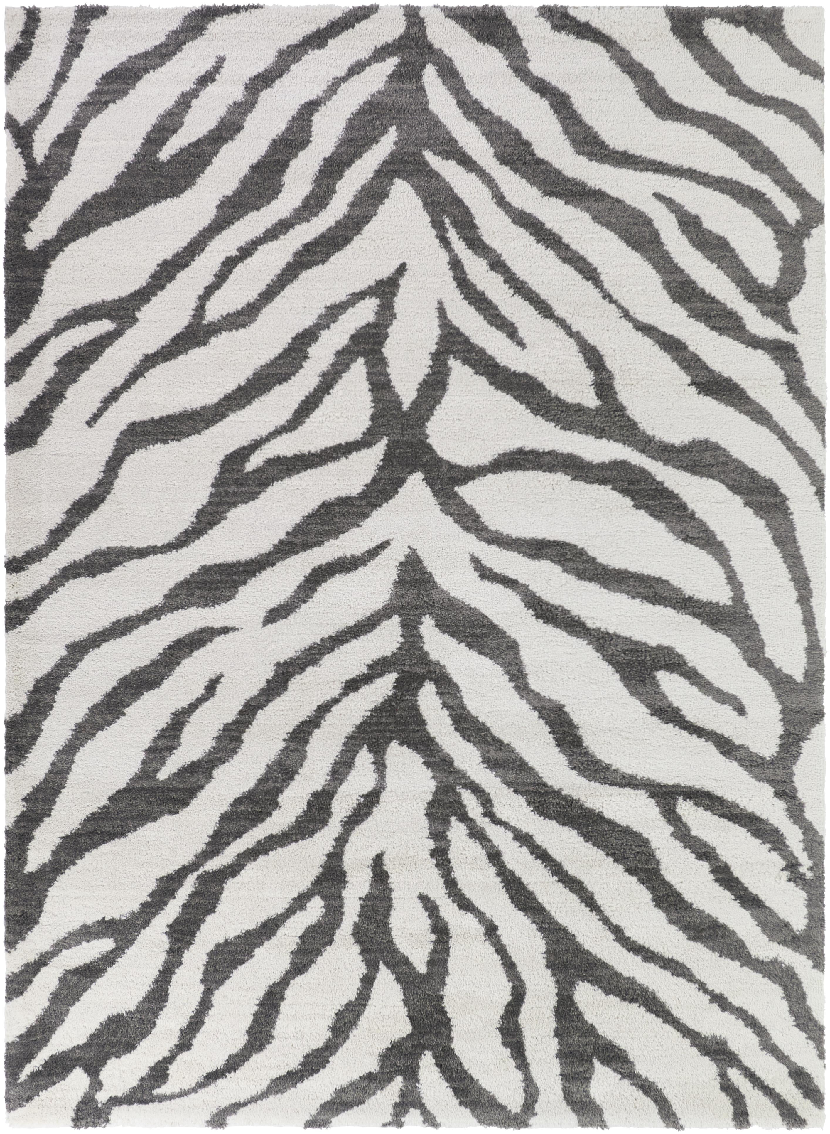 Balta Kat Glam Animal Print Area Rug 5'3" x 7' - Brown