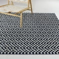 thumbnail image 1 of Balta Kaufman Transitional Chevron Area Rug Navy 7'10" x 10' 8' x 10', 1 of 5