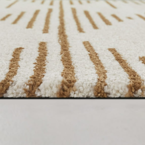 Keri Transitional Trellis Area Rug