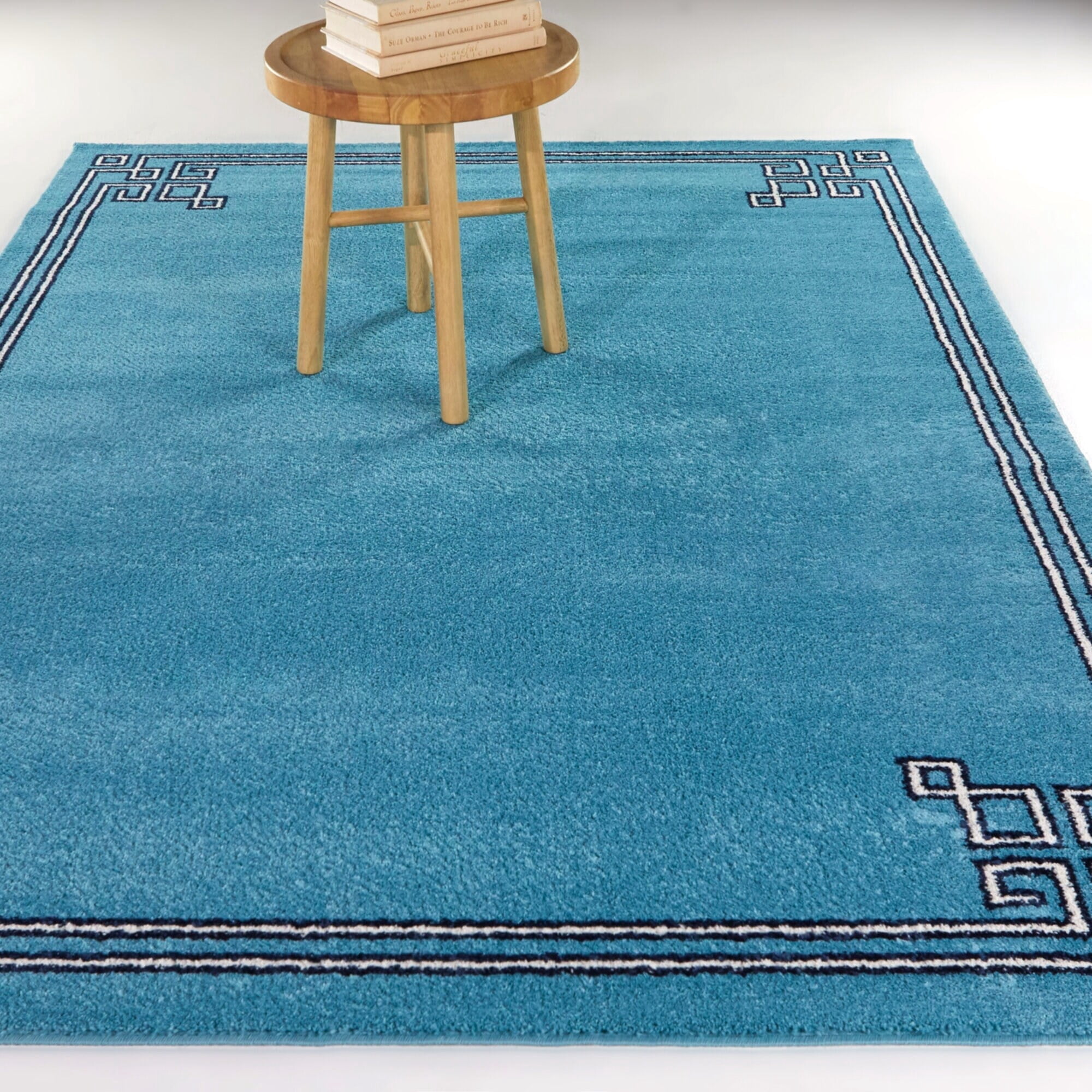 Balta Lemaire Geometric Border Area Rug 5'3