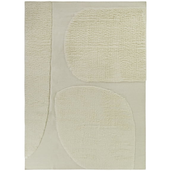 Balta Lorine Abstract Modern Area Rug Cream - 7'10" x 11'2"