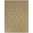 thumbnail image 1 of Balta Macsen Geometric Indoor/Outdoor Area Rug Tan 7'10" x 10' 8' x 10' Silver, Cream, 1 of 20
