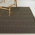 thumbnail image 1 of Balta Marcelo Abstract Stripe Indoor/ Outdoor Area Rug Black 5'3" x 7' 5' x 8', 1 of 5