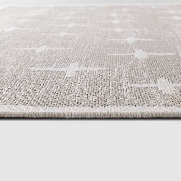 Balta Mathias Cross Indoor/Outdoor Area Rug 7'10" x 10' 8' x 10'