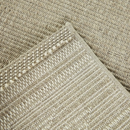 Balta Merieme Art Deco Border Modern Indoor/ Outdoor Area Rug Beige/Ivory 5'3" x 7' 5' x 8'