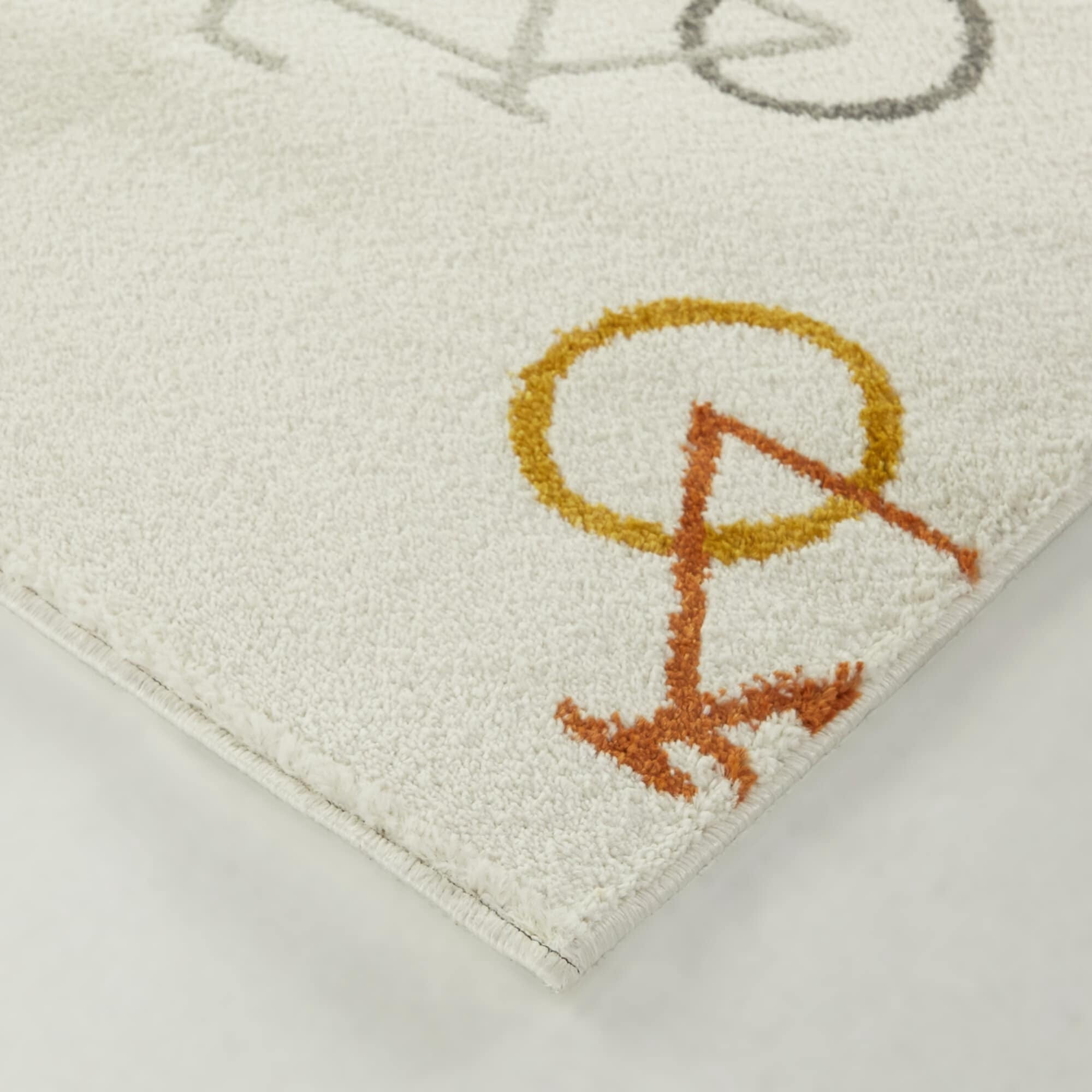 Balta Mod-Tod Look Mom No Hands Kids Bicycle Area Rug 5'3