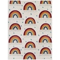 thumbnail image 1 of Balta Mod-Tod Mary Kids Rainbow Area Rug 4'4" x 6' - Cream, 1 of 5