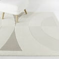 thumbnail image 1 of Balta Otto Modern Geometric Area Rug Cream 5'3" x 7' 5' x 8' Taupe, Off-White, 1 of 5