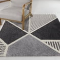thumbnail image 1 of Balta Rafael Modern Geometric Area Rug Charcoal 7'10" x 10' 8' x 10', 1 of 5