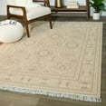 thumbnail image 1 of Balta Rochford Traditional Medallion Recycled Area Rug Beige 2'7" x 7' Runner 8' Runner Runner, Indoor Entryway, Kitchen, Dining Room Off-White, 1 of 5