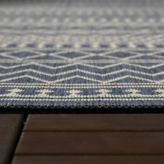 Balta Semper Transitional Stripe Indoor/Outdoor Area Rug 7'10" x 10' 8' x 10'