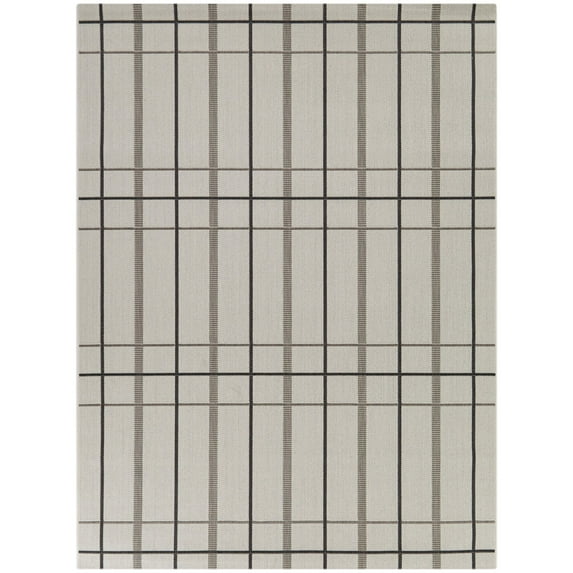 Balta Sherwin Modern Plaid Indoor/Outdoor Area Rug 5'3" x 7' - Tan