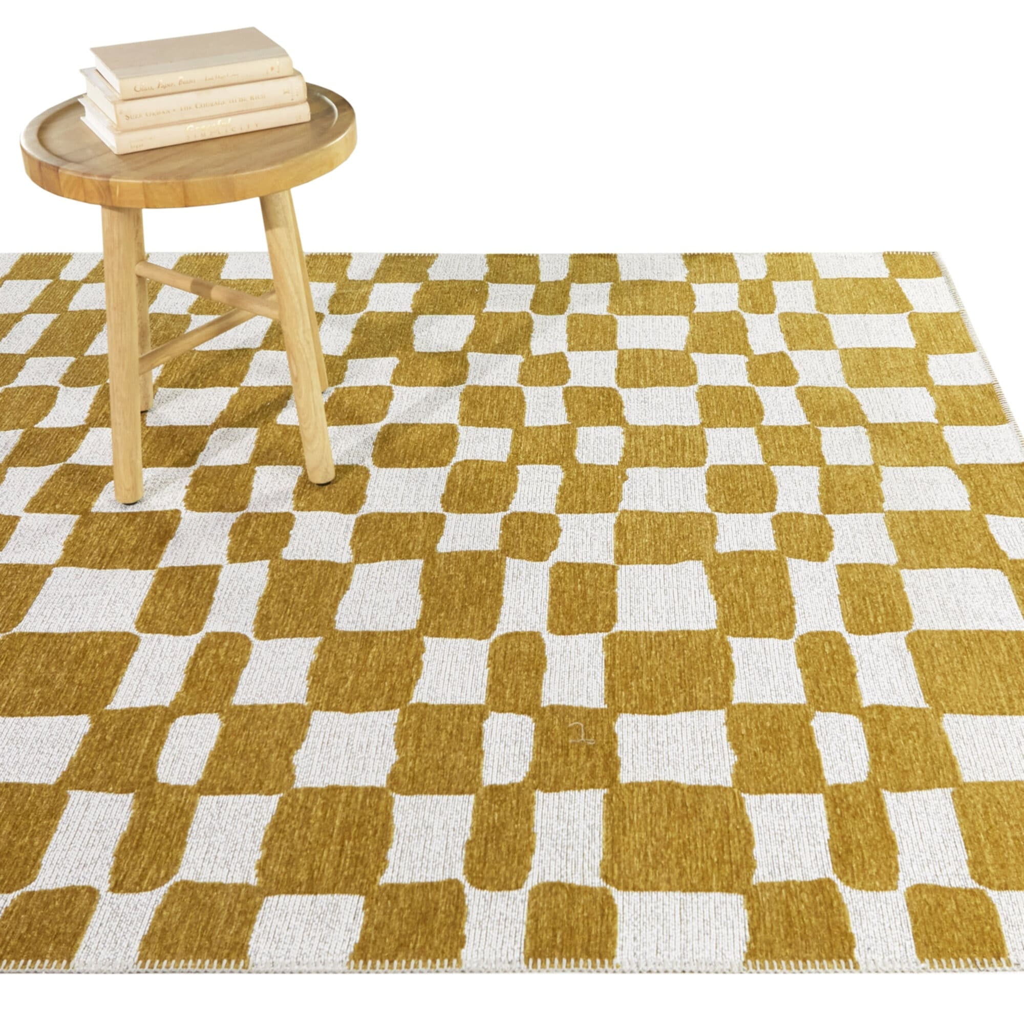 Balta Straker Abstract Checkered Indoor/Outdoor Area Rug 5'3