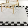 thumbnail image 1 of Tabor Checkered Border Area Rug, 1 of 5