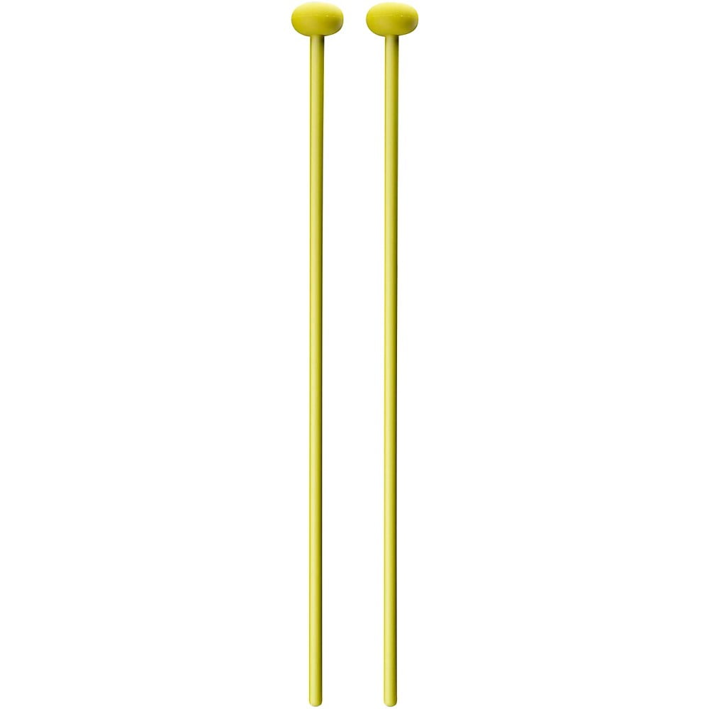 Vic Firth Basic Black Birch Handle Keyboard Mallets Yellow Hard