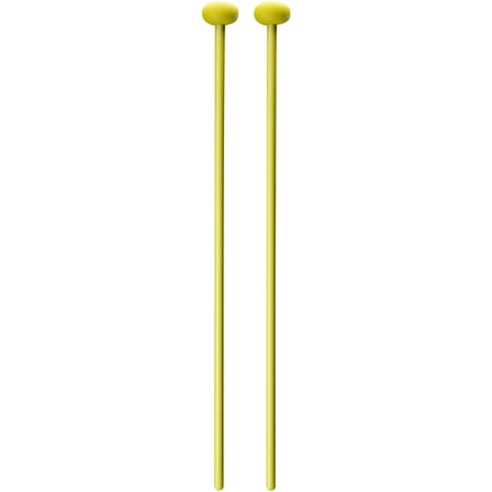 Vic Firth Basic Black Birch Handle Keyboard Mallets Yellow Hard