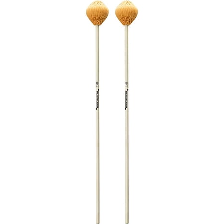 Balter Mallets Chorale Series Birch Handle Marimba Mallets Very Soft Orange Microfiber