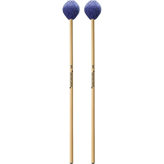 Balter Mallets Contemporary Series Rattan Handle Marimba Mallets Medium Soft Blue Yarn