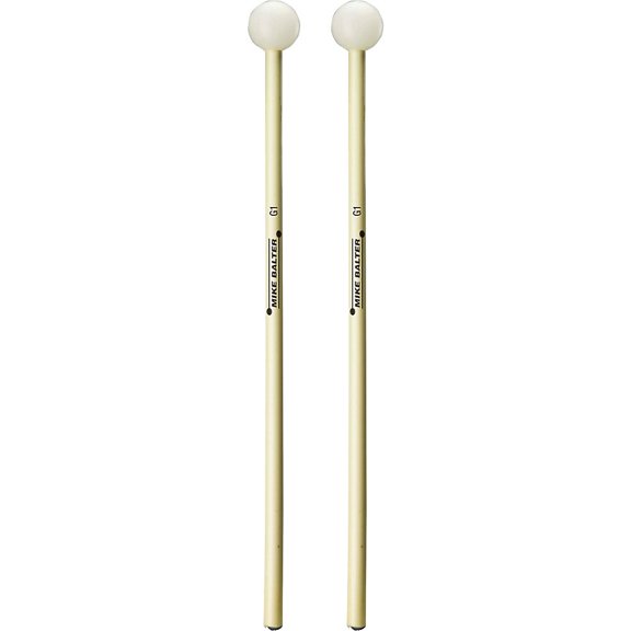 Balter Mallets Glock, Bell and Xylo Series Rattan Handle Bell Mallets Medium Poly