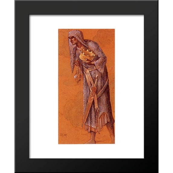 Balthazar 20x24 Framed Art Print by Edward Burne-Jones