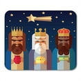 thumbnail image 1 of Balthazar The Three Kings of Orient Wise Men Bible Cartoon Celebration Mousepad Mouse Pad Mouse Mat 9x10 inch, 1 of 3