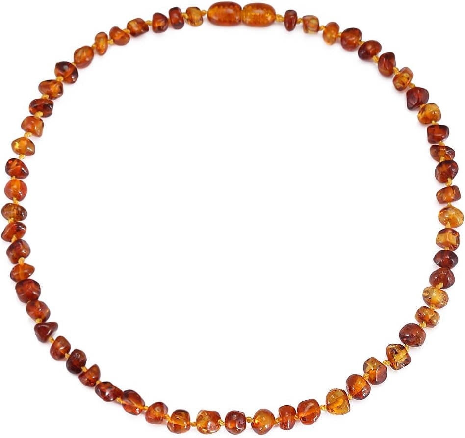 SNYMW Baltic Amber Necklace(Unisex) -3 Sizes -5 Colors -100% Natural & Handmade