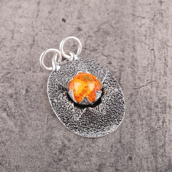 Baltic Amber Pendant 925 Sterling Silver Jewelry