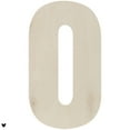 Buy Baltic Birch Collegiate Font Letters &ap; Nubers 13.5''-Letter A