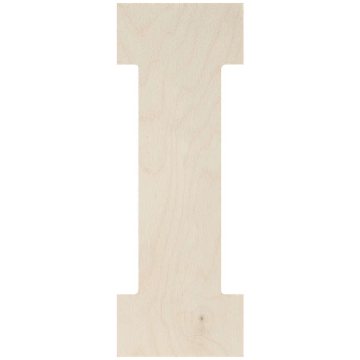 Baltic Birch Collegiate Font Letters & Numbers, 13.5