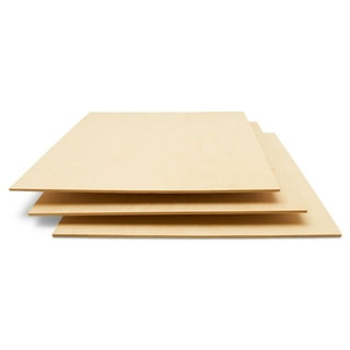 Mahogany Plywood 18 PCS, 1/8 Thin Wood Sheets 12 X 12 A/B  Grade Mahogany Unfinished Wood For Crafts, Laser Cutting & Engraving,  Painting, Unfinished Wood Pieces For Crafts & DIY Decorations