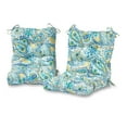 thumbnail image 1 of Baltic Paisley 42 x 21 in. Outdoor Tufted Dining Chair Cushion (Set of 2) by Greendale Home Fashions, 1 of 9