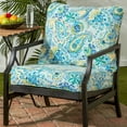 thumbnail image 1 of Baltic Paisley Outdoor 2-pc Deep Seat Cushion Set, 1 of 6