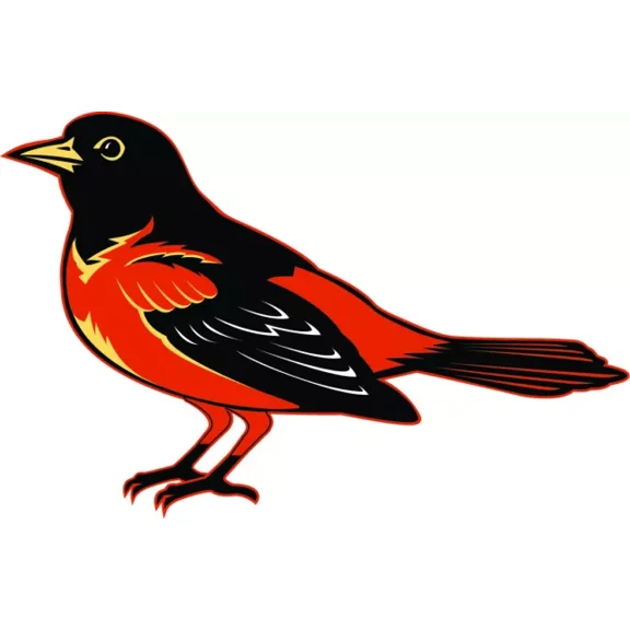 Baltimore Baseball Team Vinyl Decal Sticker