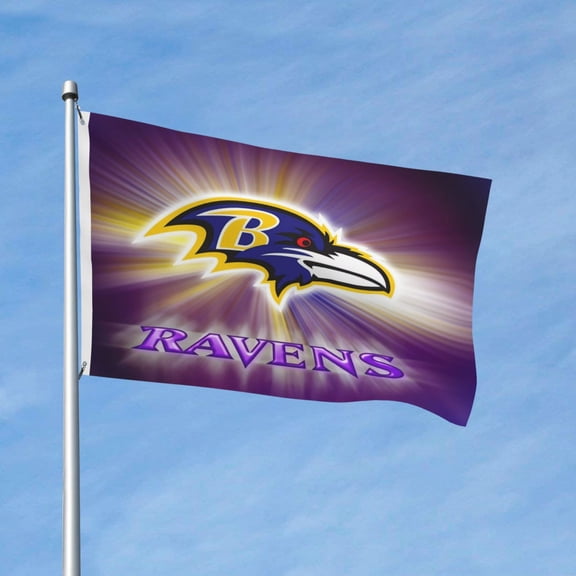 Baltimore Brand New Outdoor Double Sided Flag 3x5ft, Football Team Custom Garden Flag Fan Game Flag Home Decor Flag Fan Gift