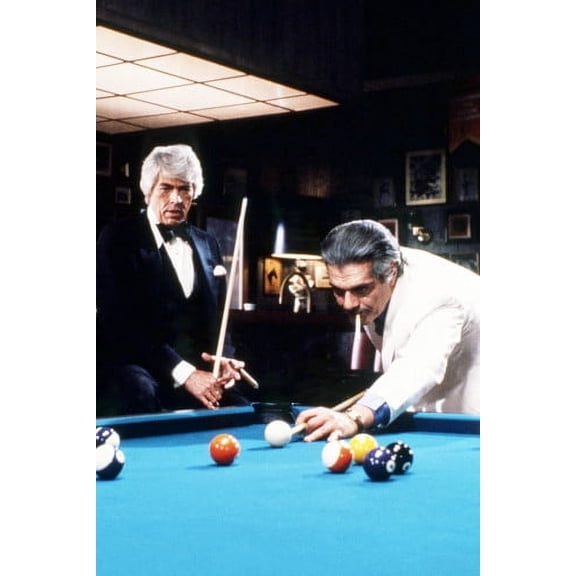 Baltimore Bullet 24x36 Poster Omar Sharif James Coburn Playing Pool