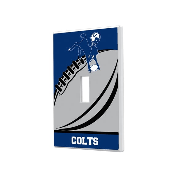 Baltimore Colts Passtime Design Single Toggle Lightswitch Plate