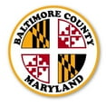 thumbnail image 1 of Baltimore County Maryland - 12" Vinyl Sticker Waterproof Decal, 1 of 1