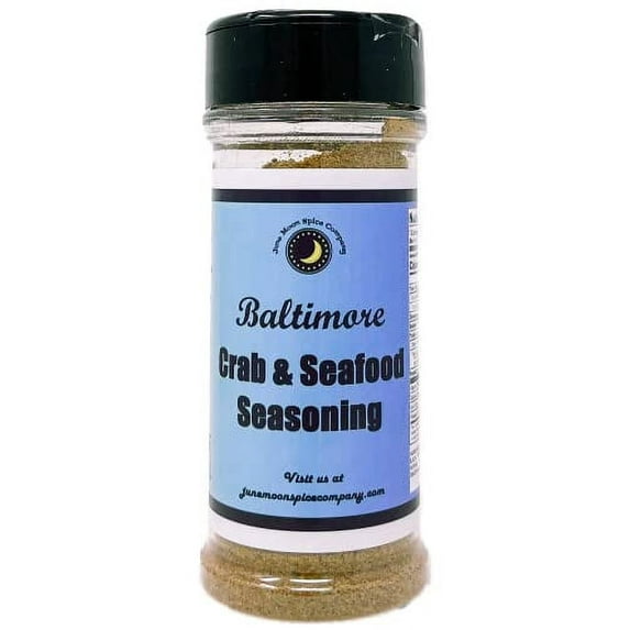 June Moon Spice Company's Baltimore Crab & Seafood Seasoning | 5.5 fl. oz. Shaker Bottle