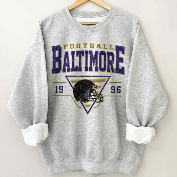 Baltimore Football Vintage Style Shirt, Gift For Fan Football Unisex Tee