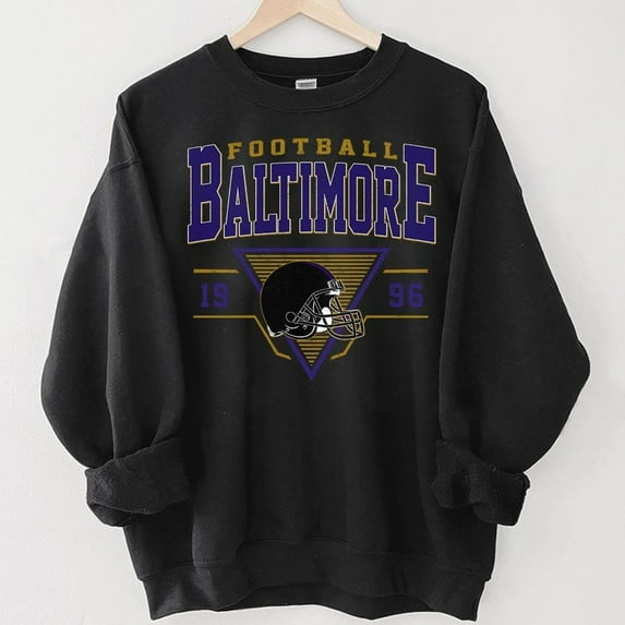Baltimore Football Vintage Style Shirt, Gift For Fan Football Unisex Tee