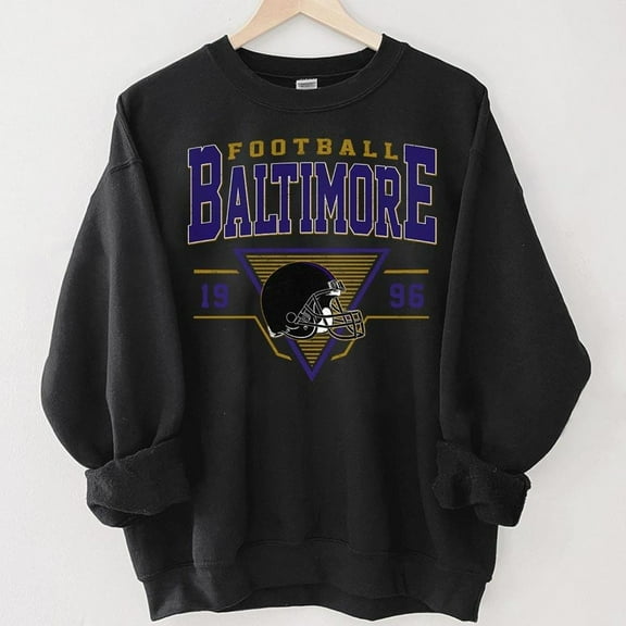 Baltimore Football Vintage Style Shirt, Gift For Fan Football Unisex Tee