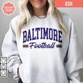Baltimore Football Vintage Style Sweatshirt, Baltimore Shirt,Baltimore