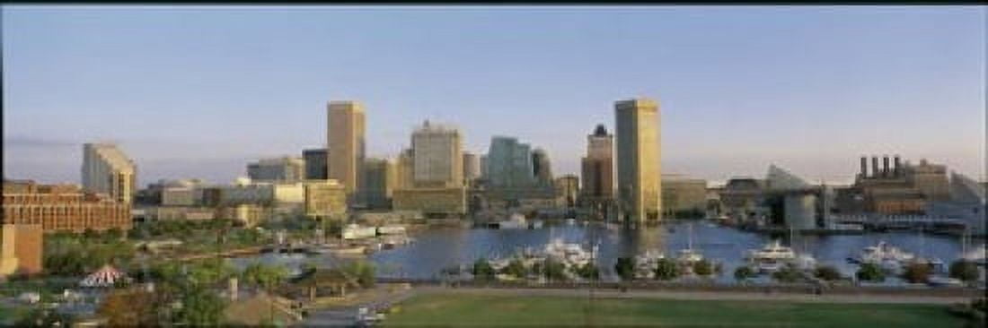 Baltimore MD Canvas Art - Panoramic Images (18 x 6)