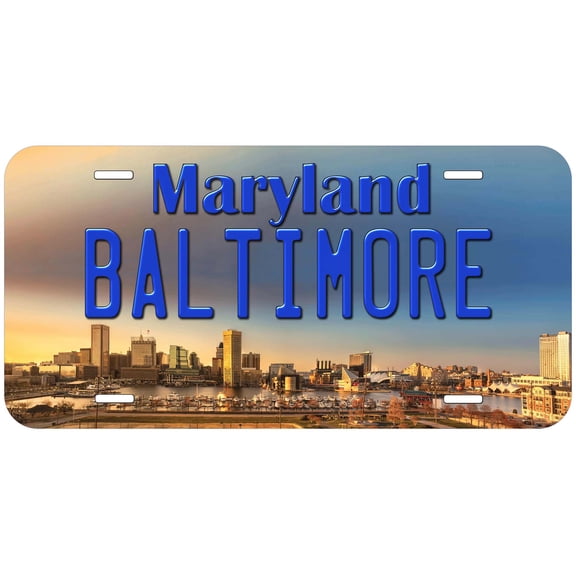 Baltimore MD TAG02 Novelty Car Auto License Plate