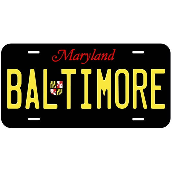 Baltimore MD TAG06 Novelty Car Auto License Plate