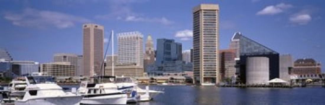 Baltimore MD USA Canvas Art - Panoramic Images (18 x 6)